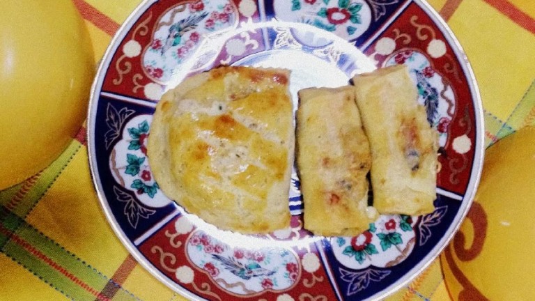 Marokkanischer Hüttenkäse und Aufschnittpasteten